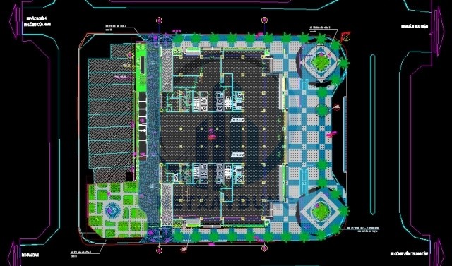 File thiết kế File cad vẽ cấu tạo công viên hoàn chỉnh (Cấu tạo cầu trượt hình Nấm Hương)